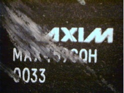 The letter M of Maxim and other markings look fuzzy as their markings seem to be easily wiped off