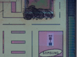Samsung confirmation of a part through decapsulation