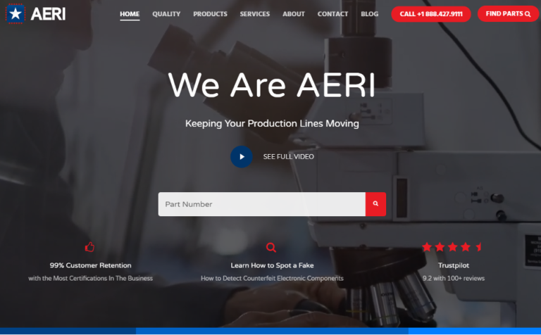AERI Has a New Website Plus New Videos on How to Detect Counterfeit Parts