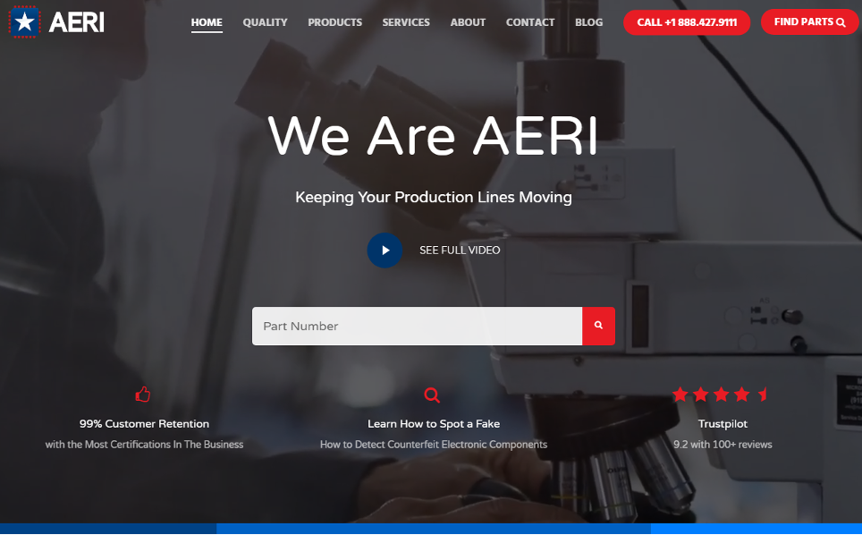 NEW AERI Website