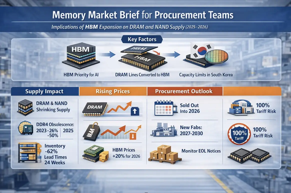 Why the Memory Shortage and What You Need to Know.